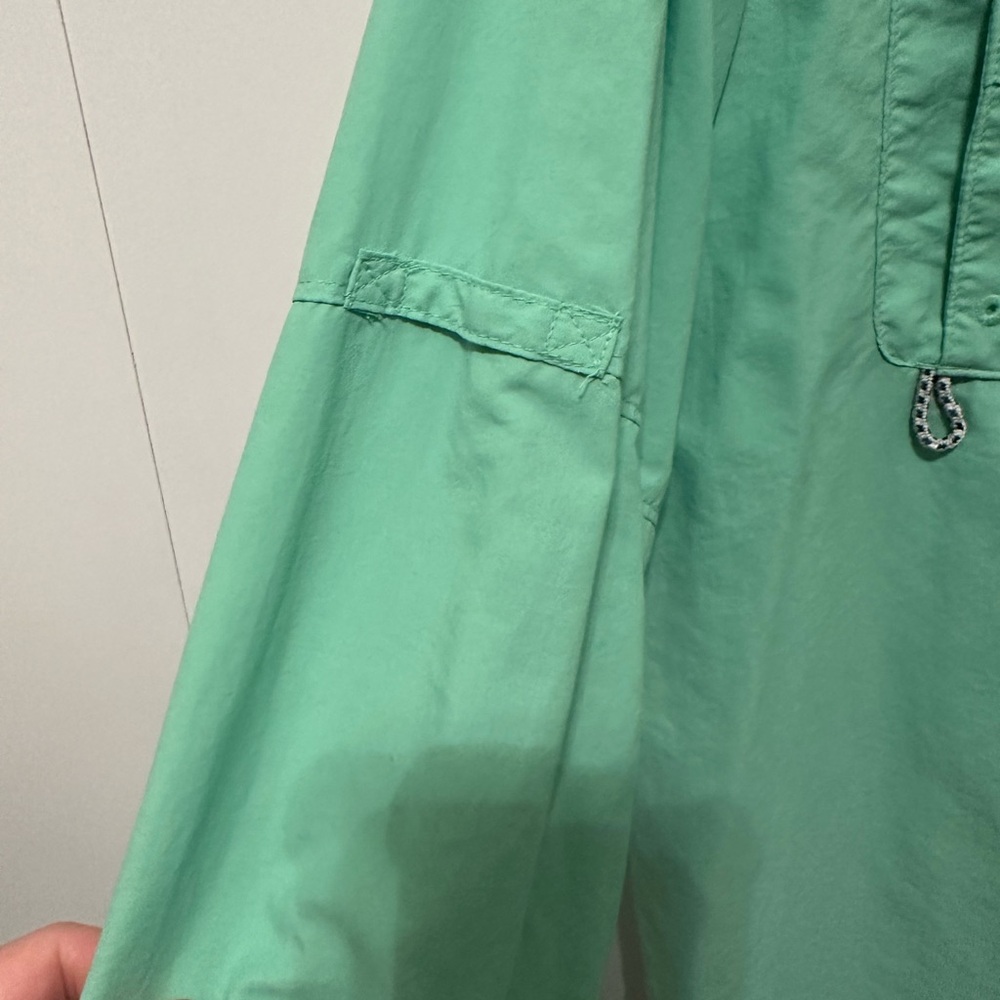 Columbia Bahama women’s green long sleeve fishing shirt - Picture 6 of 9